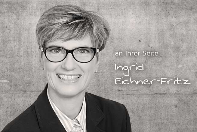 an Ihrer Seite Ingrid Eichner-Fritz